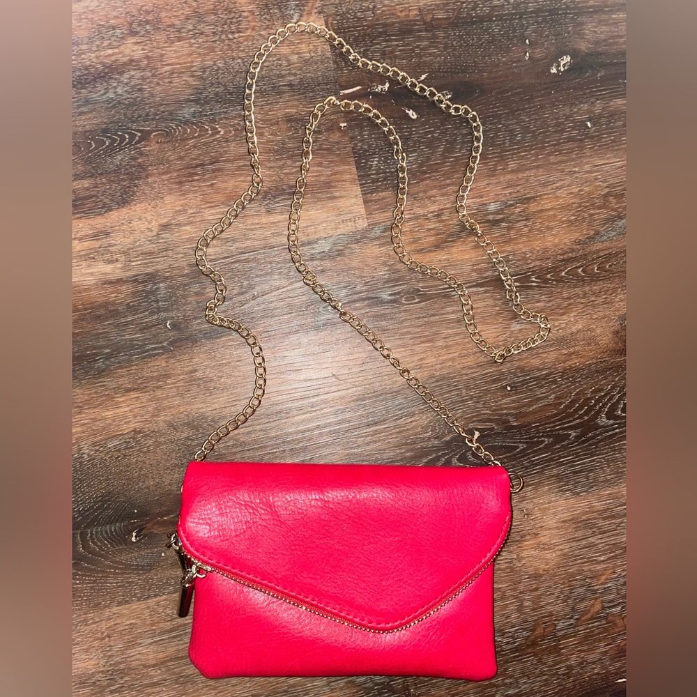 Boutique Small Red Shoulder Bag